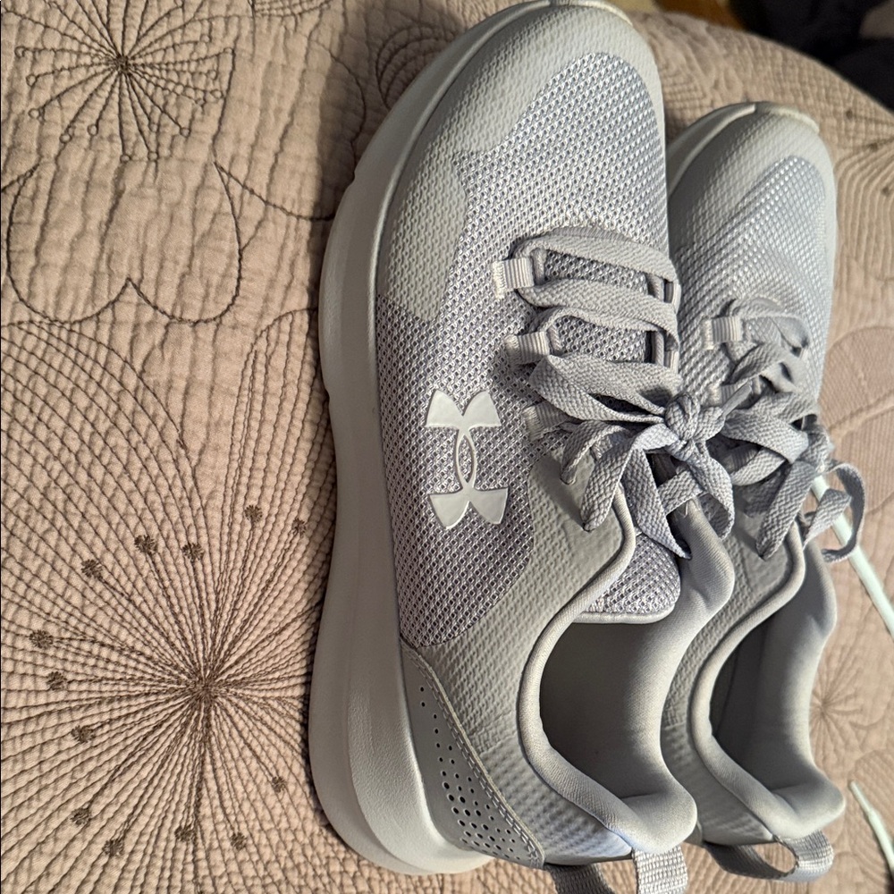 Under Armour Cool Gray Athletic Shoes